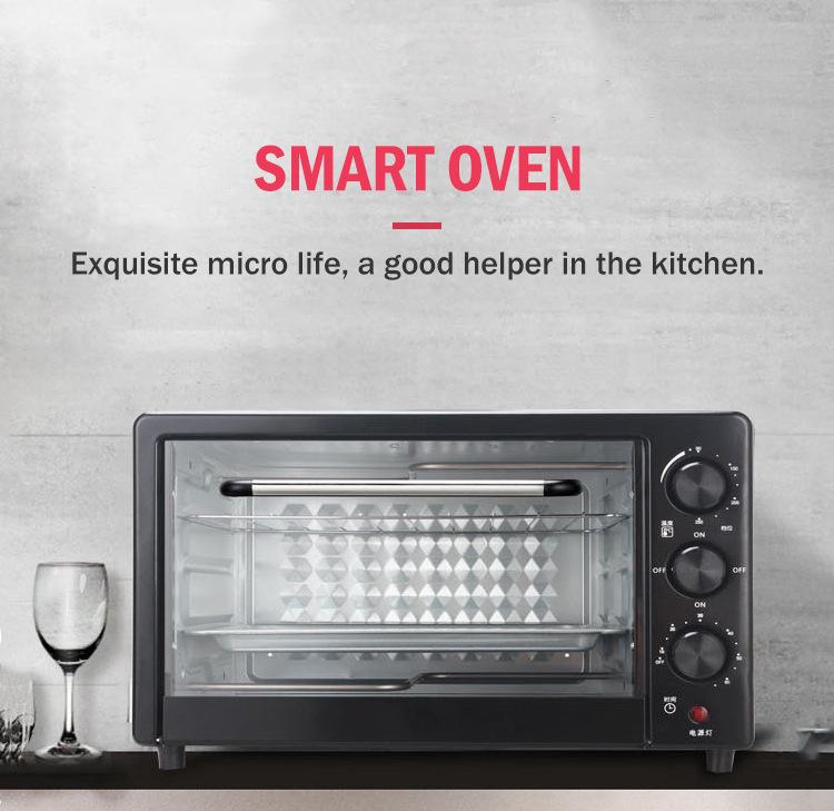 Multifunctional Large Capacity Electric Cake Oven for Home Baking - Countertop Model, Cross-Border Exclusive