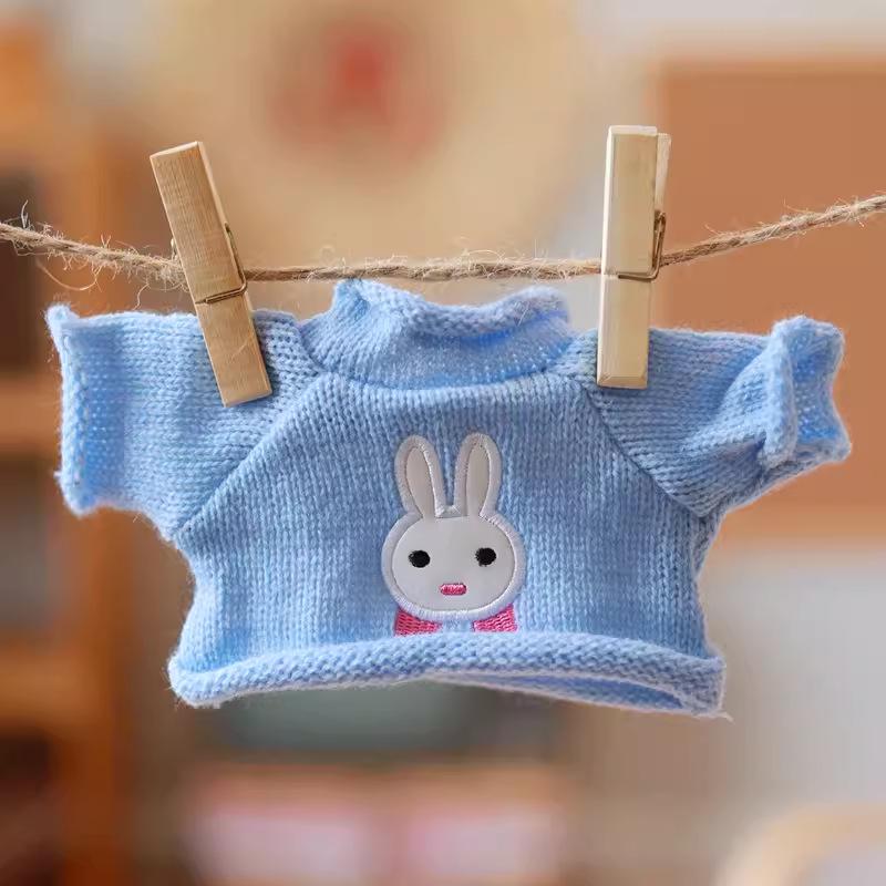 Doll Clothes: Cotton Hoodie for Teddy Bear Plush Toy 30cm