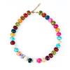 Summer Vacation Bohemian European and American Necklaces Do Not Fade Colored Resin Beaded Necklaces