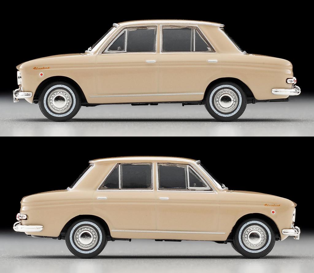 TOMYTEC Tomica Limited Vintage 1/64 LV-65d Datsun Bluebird 1200 Deluxe Beige 1963 Model (Finished Product)