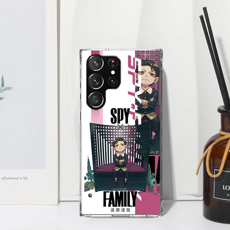 Anime Spy Family Anya Phone Case For Samsung Galaxy S26 S25 Edge S24 FE S23 S22 Ultra S21 Plus S20 + Art Fundas Back Cover Galax