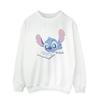 Lilo & Stitch Mens Reading Lying Down Lilo & Stitch Sweatshirt