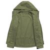 Women's Solid Color Long Sleeved Hooded Outdoor Suit Windproof And Waterproof Thin Jacket