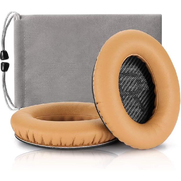 Headphones Replacement Ear Pads Cover,for Bose Quietcomfort QC15 QC25 QC35 35 ii Headsets (Black)