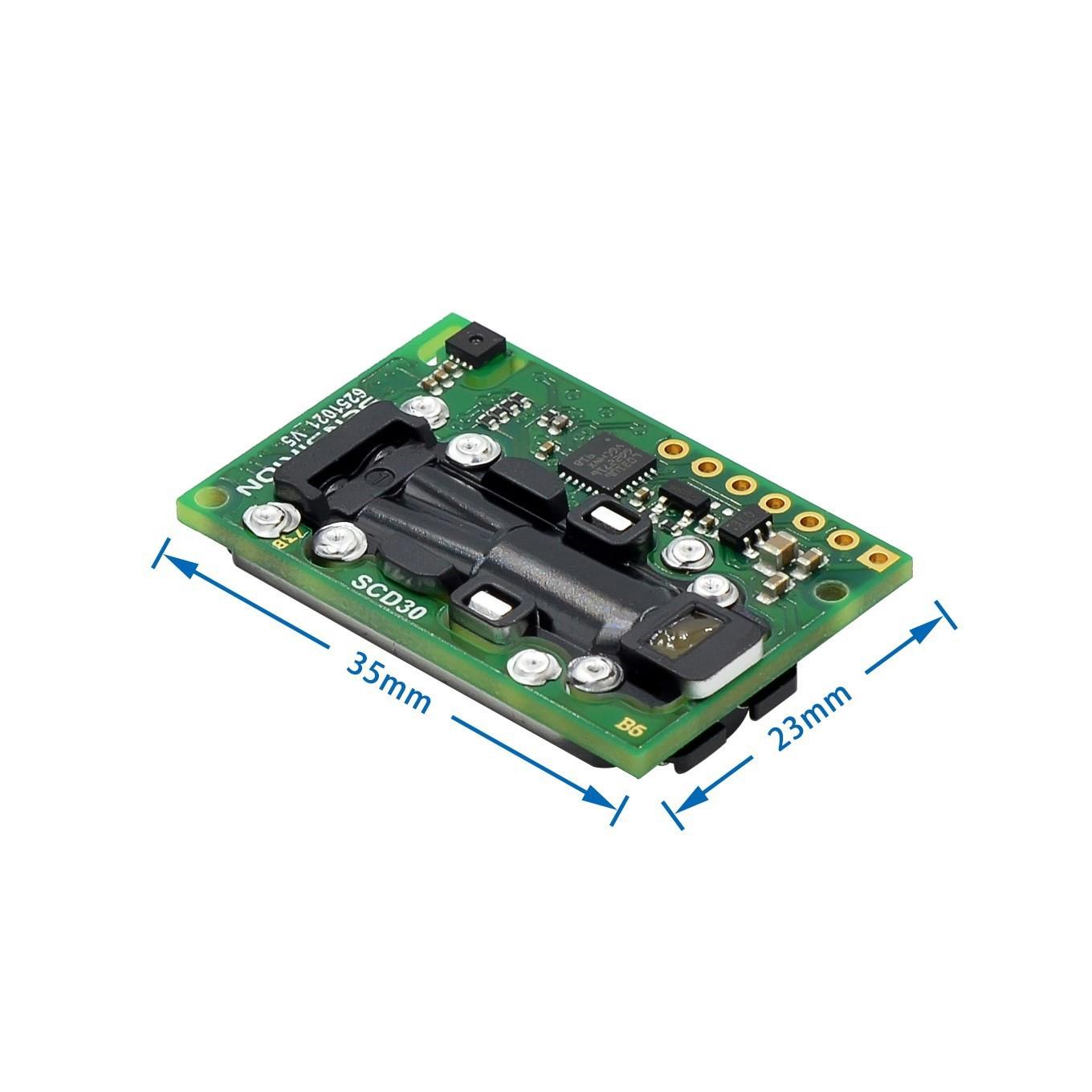 

SCD30 Air Quality Sensors Module for CO2 and RH/T Measurements I2C Modbus PWM