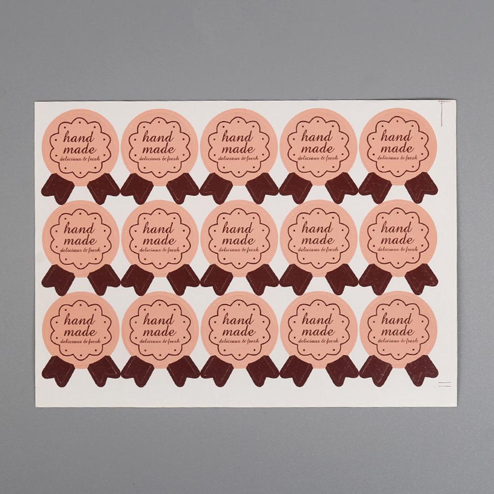 Custom Page Mark Autumn Stickers Thank You Diy X112