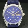 AUTOMATIC VINTAGE REFURBISHED SEIKO 5 JAPAN MENS BLUE COLOR DIAL WATCH a440623-9 Sk-a440623-1
