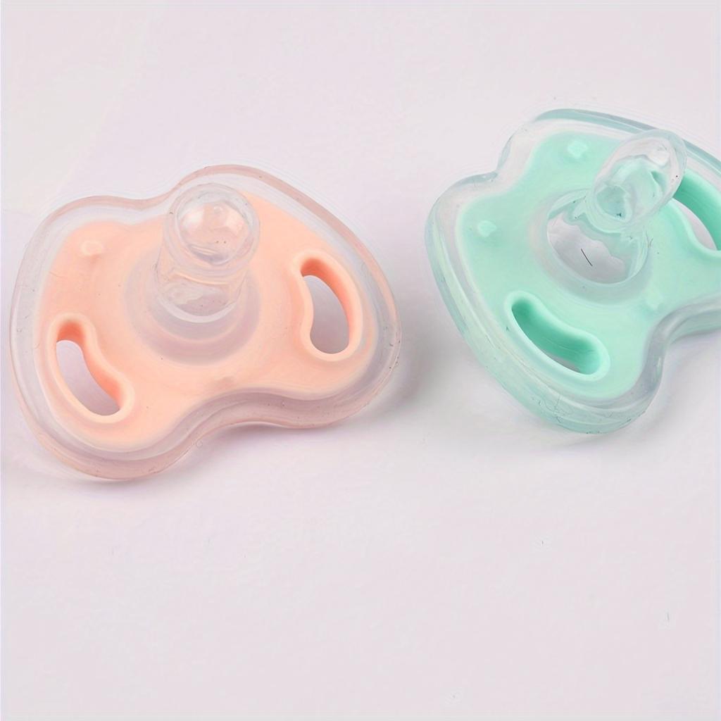 Soft Silicone Baby Pacifier, Newborn Soother
