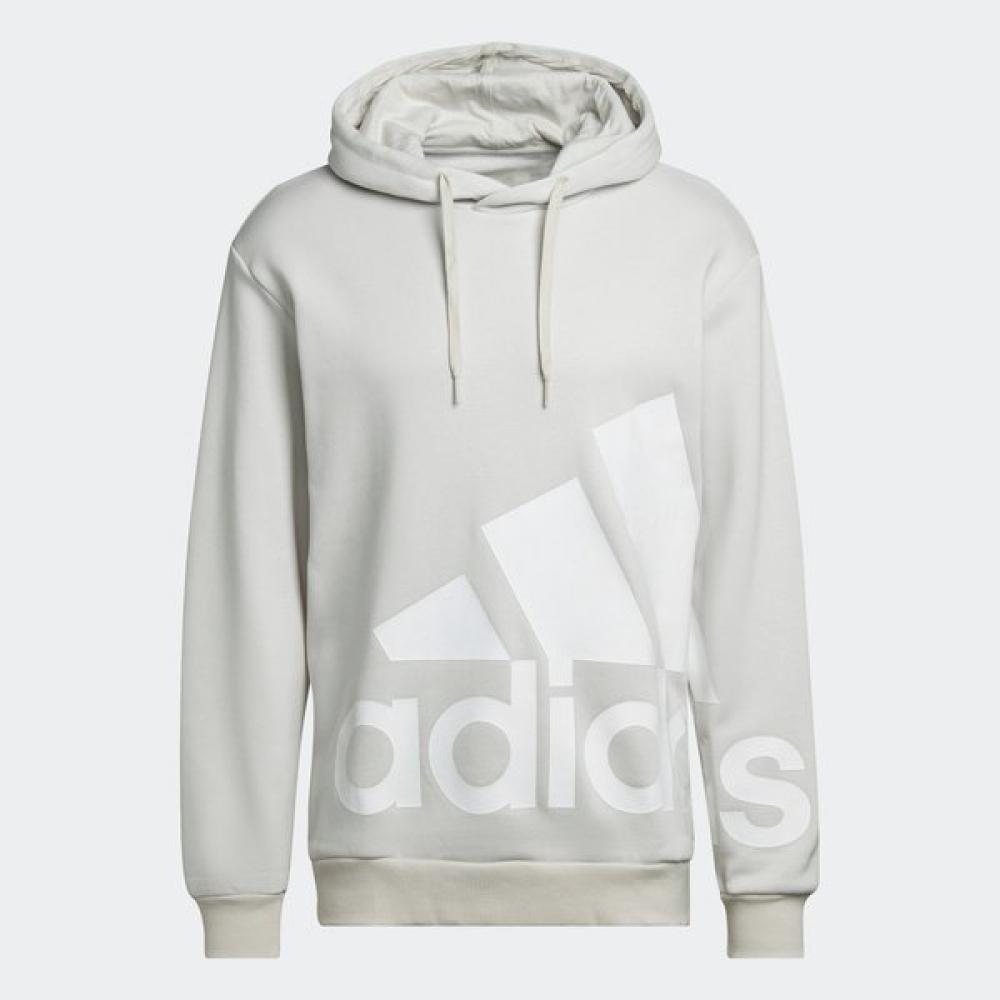 

Толстовка с капюшоном Adidas Galleria Mens Sportswear Giant Logo GREY/AXL