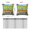Bobs Funny B-Burgers Printed Pillowcase Cushion Cover Pillow Covers Y2K Sofa Decor Square Multi Size