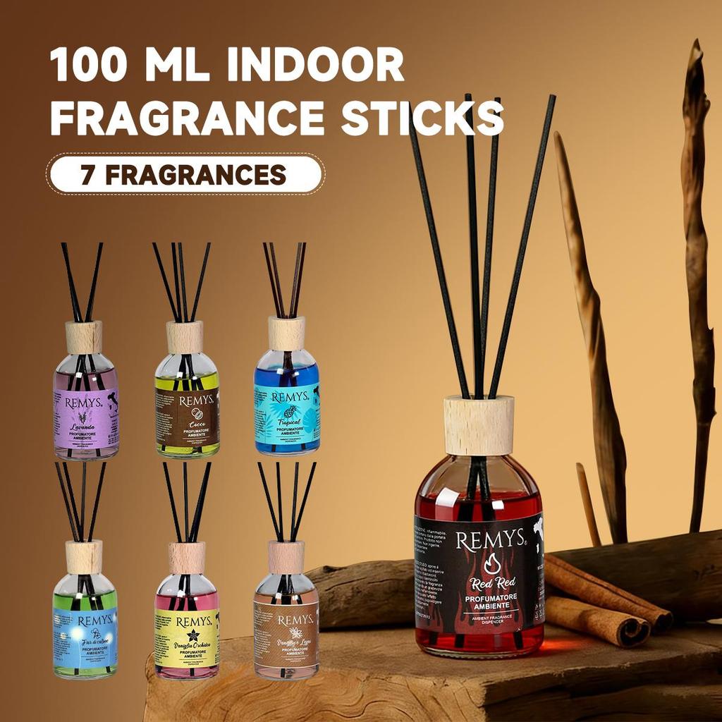 Raumdüfte Set / Parfüm/Duft Diffusor mit Stäbchen Heimduft Raumbedufter für Schlafzimmer Badezimmer Heimdekoration