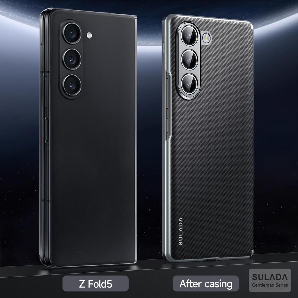 Samsung Z Fold7/6/W23 Kevlar Magnetisches Scharnier Schutz Handyhülle