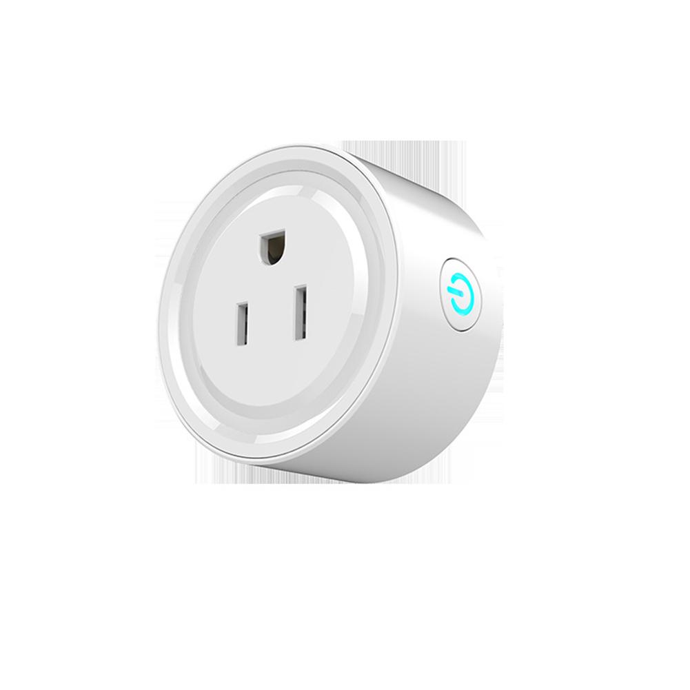WIFI Smart Socket Mini Outlet Switch Compatible with Alexa Remote Control by Smart Phone (US Specification)