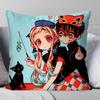 Anime Toilet BBound HHanako Kun Pillow Case Fashion Square Pillowcase Bedroom Sofa Room Ins Decoration Leisure