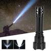 Outdoor XML T62 LED Flashlight Convex Lens Variable Focus Torch for Cycling Camping Emergency(black