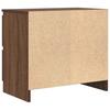 TV Cabinet in Brown Oak Look 60 x 35 x 54 cm Particleboard