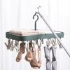Nové módní multifunkční Rack Clips Dry Clothes spodní prádlo ponožky Homehold Folding Hanger