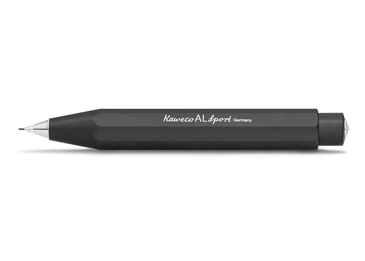 

Kaweco Al Sport Black Mechanical Officially Imported Pencil, 0.7mm, ALSP-BK, чёрный