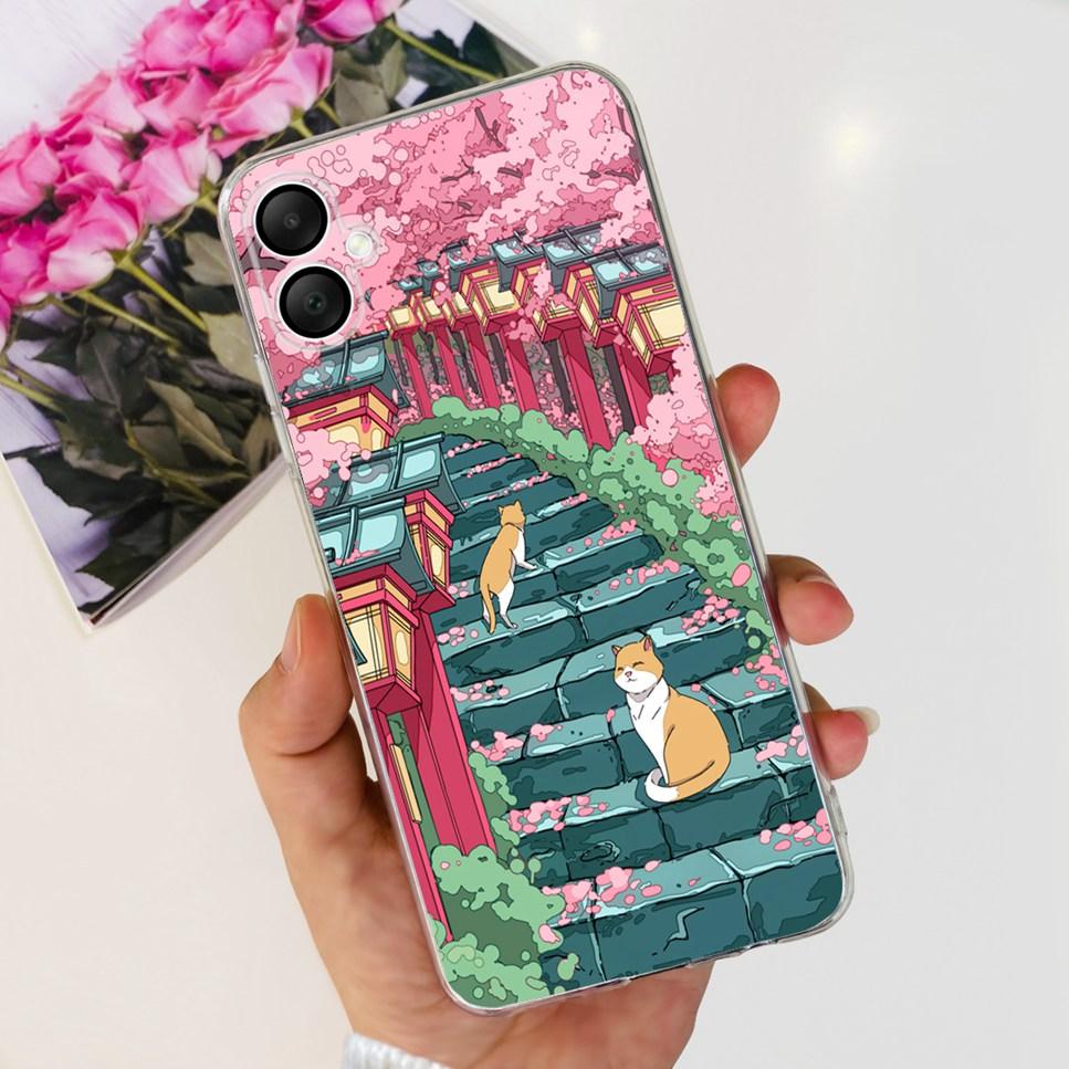 Case For Samsung Galaxy A06 4G 6.7" Cute Cartoon Astronaut Dinosaur Soft Silicon TPU Cover For Samsung A06 SM-A065F Phone Case