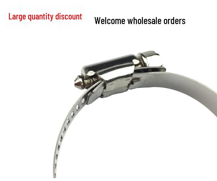 Stainless Steel Natural Gas Pipe U-Bolt Hose Clamp 201/304 Fixed Clip