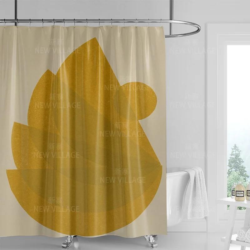 Abstrakcyjna Zasłona Prysznicowa z Graffiti Można Prać w Pralce Odporna na Wycieranie Nordycka Dekoracyjna Zasłona Prysznicowa do Rodzinnej Łazienki 180x200