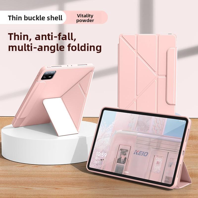 Tablet Case For Lenovo Xiaoxin Pad 11inch with Pen Slot and Buckle Pro 12.7 Soft Shell