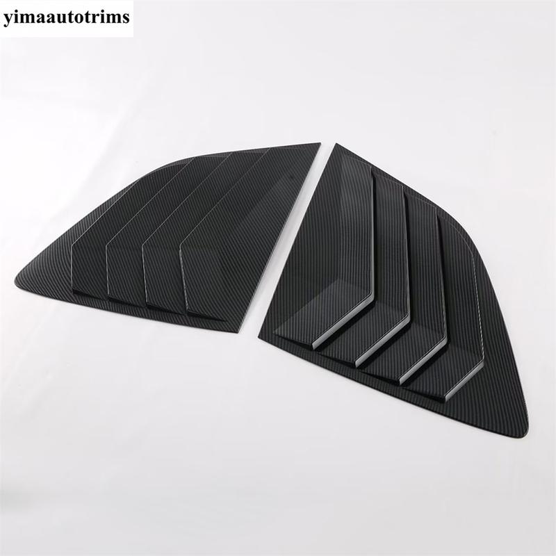Car Side Window Louver Shutter Air Vent / Rain Wiper / Rear Fog Light Lamp Cover Trim Accessories For Honda CR-V CRV 2024