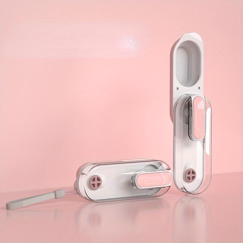 

Портативная бутылка для воды для собак для маленьких, средних и больших собак, поилка для путешествий на открытом воздухе, кормушка для щенков и кошек, аксессуары для домашних животных розовый