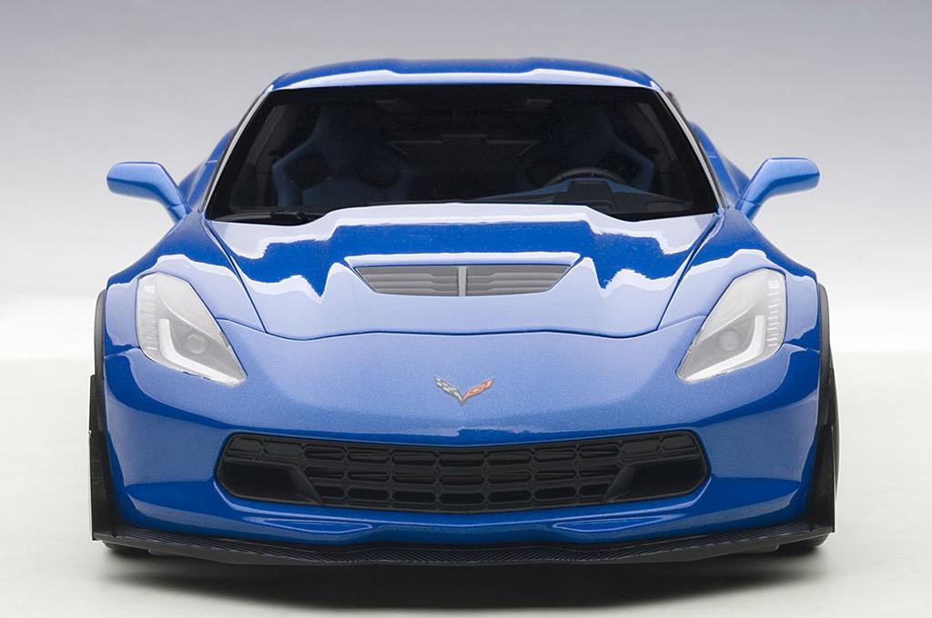 AUTOart Chevrolet Corvette Z06 Hotový produkt 1/18 (C7) (Modrý)