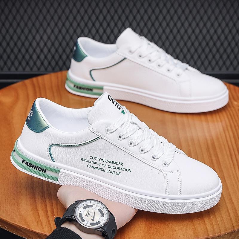 Low-top Soft-soled Student Little White Shoes, New Spring and Summer Fashion Versatile Board Shoes, Breathable and Lightweight Sports Men's Shoes