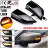 For Volvo XC60 2008-2014 LED Dynamic Turn Signal Light OEM# 31217288 31217289 Car Side Wing Rearview Mirror Blinker Indicator