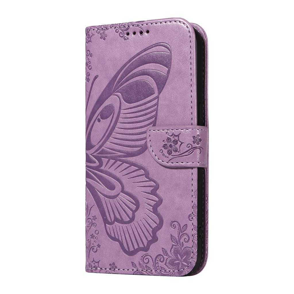 Magnetic Leather Wallet Flip Case for OPPO Realme 16 15 15T 14 14T 14X Pro Plus 5G Phone Cover WIth Stand 3D Embossed Butterfly