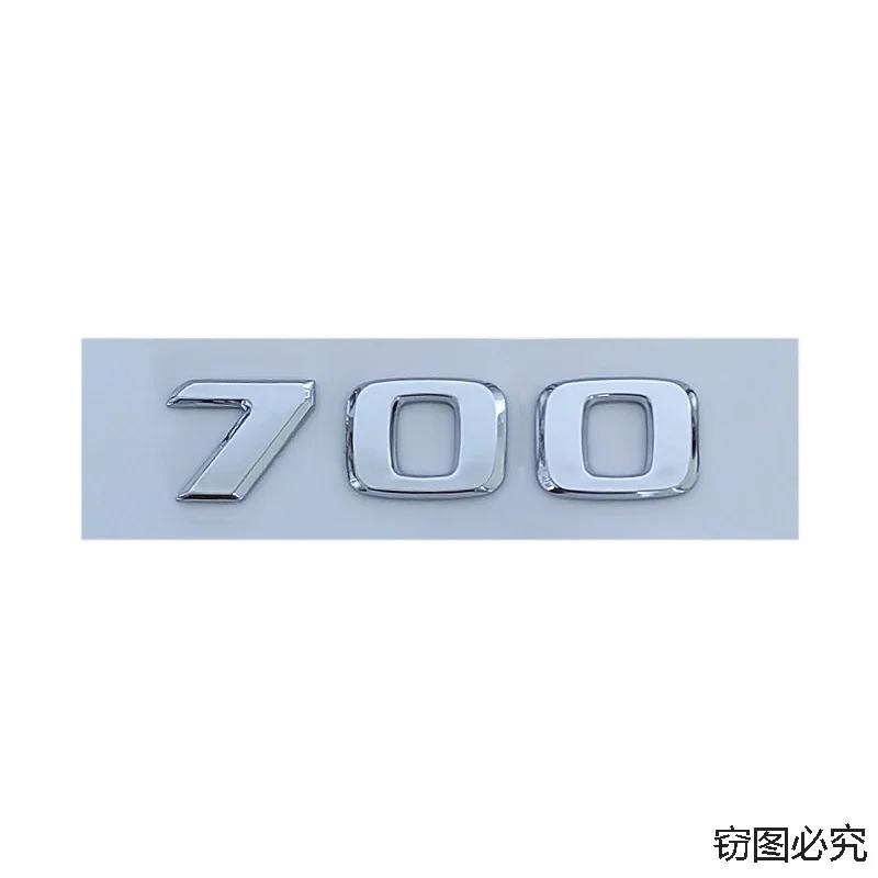 ABS Car Body Side Letters Badge Tail Trunk Sticker for Mercedes Benz G700 G800 G900 900 800 700 Emblem W210 W213 W204 W251 W111