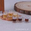 Miniature Beer Mug Toy Ornament for DIY Jewelry, Dollhouse Decoration, and Handmade Crafts.