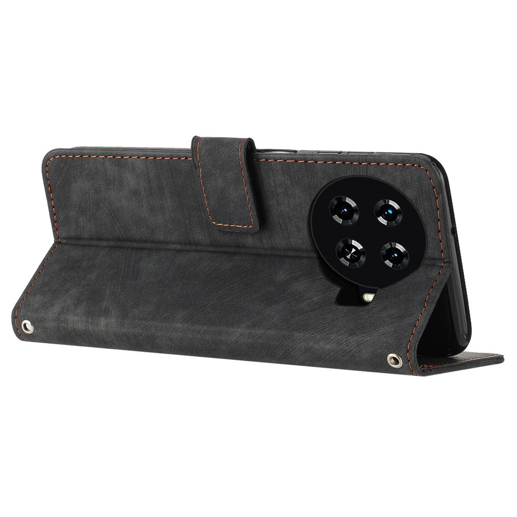 For TECNO Spark 20 Pro+ Case Touch Feeling Wallet Cell Phone Cover