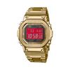 Custom Collection GMW B5000GD 9A Solar Movement Metal Strap Watch Unisex Red Watch Dial GMW-B5000GD-9A(Watch4--)