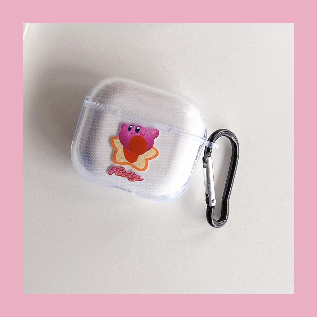 Cartoon AirPods1/1st generation Apple earphone case Pro1st generation Bluetooth earphone case Transparent earphone case Soft