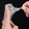 Male Enlargement Reusable Condom Delayed Ejaculation Sex Toys for Man Cock Cover Ring  Penis Sleeve