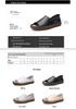 Genuine Leather Women's Korean Style Slip-On Shoes for Students, Expectant Mothers, and Mothers