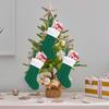 Christmas Cute Gift Stocking Christmas Tree Decoration Small Christmas Stocking Knife And Fork Set