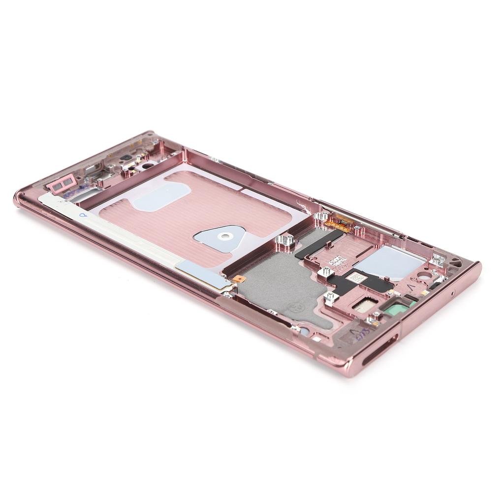 Middle Frame Bezel Plate Housing Cover Replacement for Note 20 Ultra Repair Service PartsPink