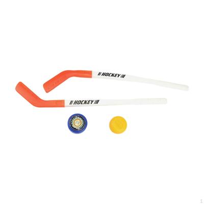 Hockey Sticks and Ball Set Ice Backyard Garden Indoor Outdoor Parent Child Interactive Party