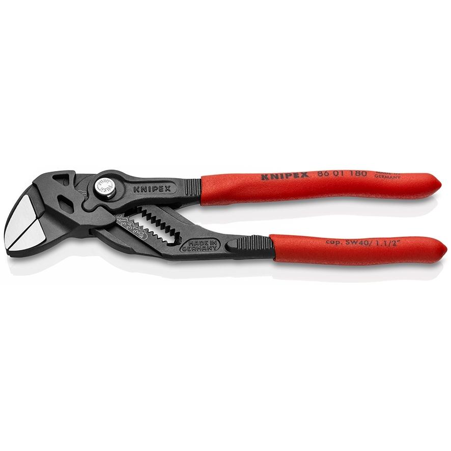 

Регулируемые плоскогубцы Ключ Knipex Рот 40 мм Длина 180 мм Фосфатированные разливочные ручки