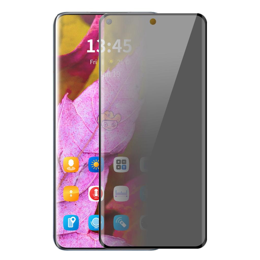 ENKAY HAT PRINCE Folia Prywatnościowa na Ekran dla Motorola Edge 50 Pro 5G/50 Ultra 5G/Moto X50 Ultra 5G Folia 3D na Zakrzywiony Ekran z Narzędziem do Instalacji