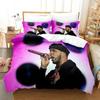 3D Print Anuel Aa Real Hasta La Bedding Set Duvet Cover Bed Set Quilt Cover Pillowcase Comforter king Queen Size Boys Adult