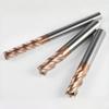 4 Flutes HRC55 Carbide End Mill Milling Cutter Alloy Coating Tungsten Steel Endmill Cutting Tool CNC Cutting Tool Milling Cutter