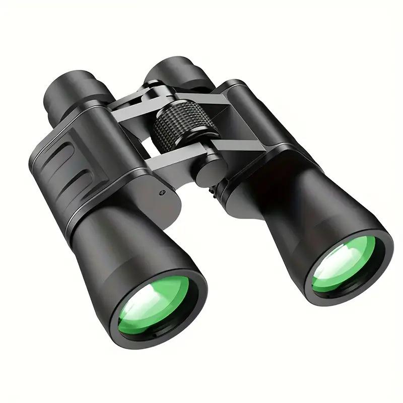 

High-Definition 20x50 Binoculars with Low-Light Night Vision for Outdoor Use 10X50 Two Finger Impression [temu]