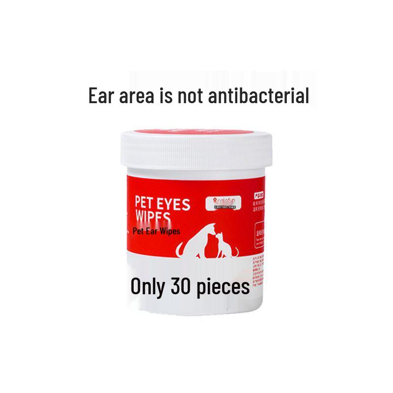 Pet Tear Stain & Ear Cleaning Wipes for Kittens and Puppies