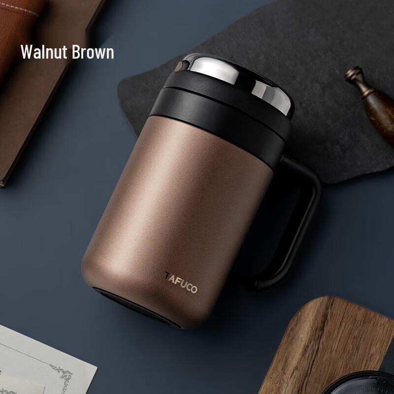 TAFUCO Business Insulated Water Bottle with Tea Infuser