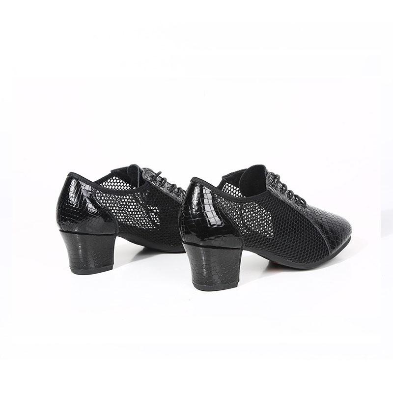 Echtes Leder Latein Tanzschuhe Weichsohlige Damen Moderne Jazzschuhe Lehrer Schuhe Square Dance